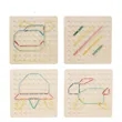 Wooden Geoboard Mathematical | https://www.bestnamebadges.com