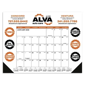 Desk Pad Calendar | https://www.bestnamebadges.com