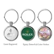 Round Satin Metal Keychain | https://www.bestnamebadges.com