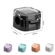 Magnetic Transparent Adhesive Cable Organizer for Desk | https://www.bestnamebadges.com
