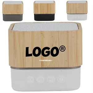 Portable Bamboo Bluetooth Speaker Wireless Eco Friendly Soun