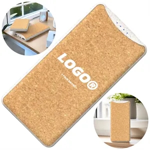 Eco-Friendly Cork PD Fast Charging Power Bank Wireless