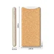 Eco-Friendly Cork PD Fast Charging Power Bank Wireless | https://www.bestnamebadges.com