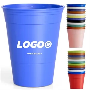 500ml PP Plastic Party Cups With Custom Logo For Events