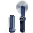 Mini Handheld Fan Power Bank and Display for Outdoor Use | https://www.bestnamebadges.com