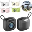 Macaron Style Mini Wireless Bluetooth Speaker With Strap | https://www.bestnamebadges.com