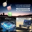 Macaron Style Mini Wireless Bluetooth Speaker With Strap | https://www.bestnamebadges.com