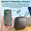 Macaron Style Mini Wireless Bluetooth Speaker With Strap | https://www.bestnamebadges.com