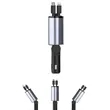 15W Retractable 4-In-1 Fast Charging Car Charger Adapter | https://www.bestnamebadges.com