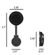 360 Degree Rotatable Magnetic Foldable Car Phone Holder | https://www.bestnamebadges.com