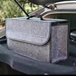 Foldable Car Trunk Felt Storage Box | https://www.bestnamebadges.com