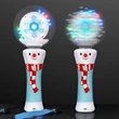 LED Winter Wonderland Snowflake Spinning Wand | https://www.bestnamebadges.com