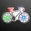 Light Up Flashing Bicycle Pins | https://www.bestnamebadges.com
