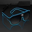 Neon Look Aviator EL Shades | https://www.bestnamebadges.com
