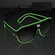 Neon Look Aviator EL Shades | https://www.bestnamebadges.com