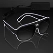 Neon Look Aviator EL Shades | https://www.bestnamebadges.com