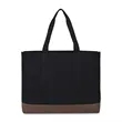 Ivy Recycled Cotton Carry-All Tote - AWARE™ | https://www.bestnamebadges.com