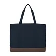 Ivy Recycled Cotton Carry-All Tote - AWARE™ | https://www.bestnamebadges.com