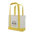 Large Canvas Tote | https://www.bestnamebadges.com