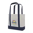 Large Canvas Tote | https://www.bestnamebadges.com