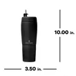Pour Caddy 20 oz Stainless Flask Set | https://www.bestnamebadges.com