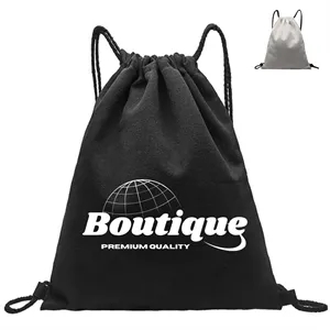 Drawstring Cinch Backpack Gym Yoga  Travel School Bags