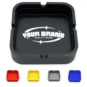Square Silicone Household Cigar Ashtray