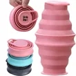 16.9Oz. Portable Collapsible  Silicone Water Bottles | https://www.bestnamebadges.com