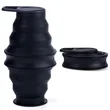 16.9Oz. Portable Collapsible  Silicone Water Bottles | https://www.bestnamebadges.com
