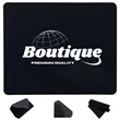 Office Mouse Mat Pad Non-Slip Rubber Black | https://www.bestnamebadges.com