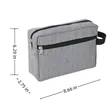 Compact Cosmetic Organizer & Dopp Kit For Toiletries | https://www.bestnamebadges.com
