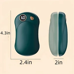 Double-sided detachable magnetic hand warmer power bank