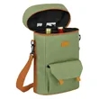Waterproof 2 Wine Bottle Pockets Portable Picnic Beach Bag | https://www.bestnamebadges.com