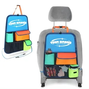 Car Seat Back Organizer Multi Pockets Storage Bag Net