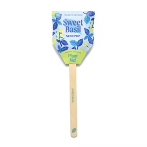 Modern Sprout Garden Seed Pop | https://www.bestnamebadges.com