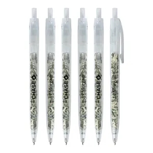 US Currency Filled Translucent Clicker - Money Pens