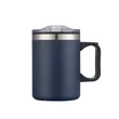 14oz. Double Wall SS / PP Campfire Mug with Clear Lid | https://www.bestnamebadges.com