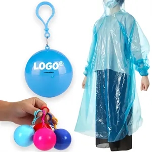 Disposable Universal Travel Portable Raincoat Ball