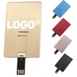 8GB Portable Metal Business Card USB Flash Drive Storage | https://www.bestnamebadges.com