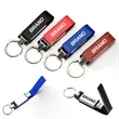 Swivel Leather Cover USB Flash Drive | https://www.bestnamebadges.com