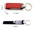 Swivel Leather Cover USB Flash Drive | https://www.bestnamebadges.com
