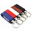 Swivel Leather Cover USB Flash Drive | https://www.bestnamebadges.com