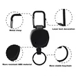 Retractable Badge Reel with Carabiner | https://www.bestnamebadges.com