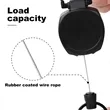 Retractable Badge Reel with Carabiner | https://www.bestnamebadges.com