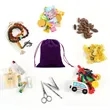 Velvet Drawstring Pouch | https://www.bestnamebadges.com
