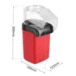 Mini Hot Air Popcorn Maker | https://www.bestnamebadges.com