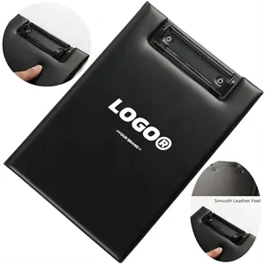 A5 Foldable PU Clipboard Folder For Office School Use