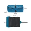 Waterproof Foldable Travel Toiletry Bag With Hook Organizer | https://www.bestnamebadges.com