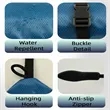 Waterproof Foldable Travel Toiletry Bag With Hook Organizer | https://www.bestnamebadges.com