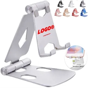 Adjustable Aluminum Foldable Phone Stand For Desk Use